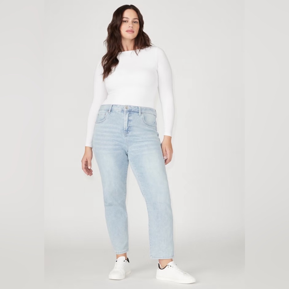 Eloquii The Leigh Super Stretch Slim Leg Jean Size 20
